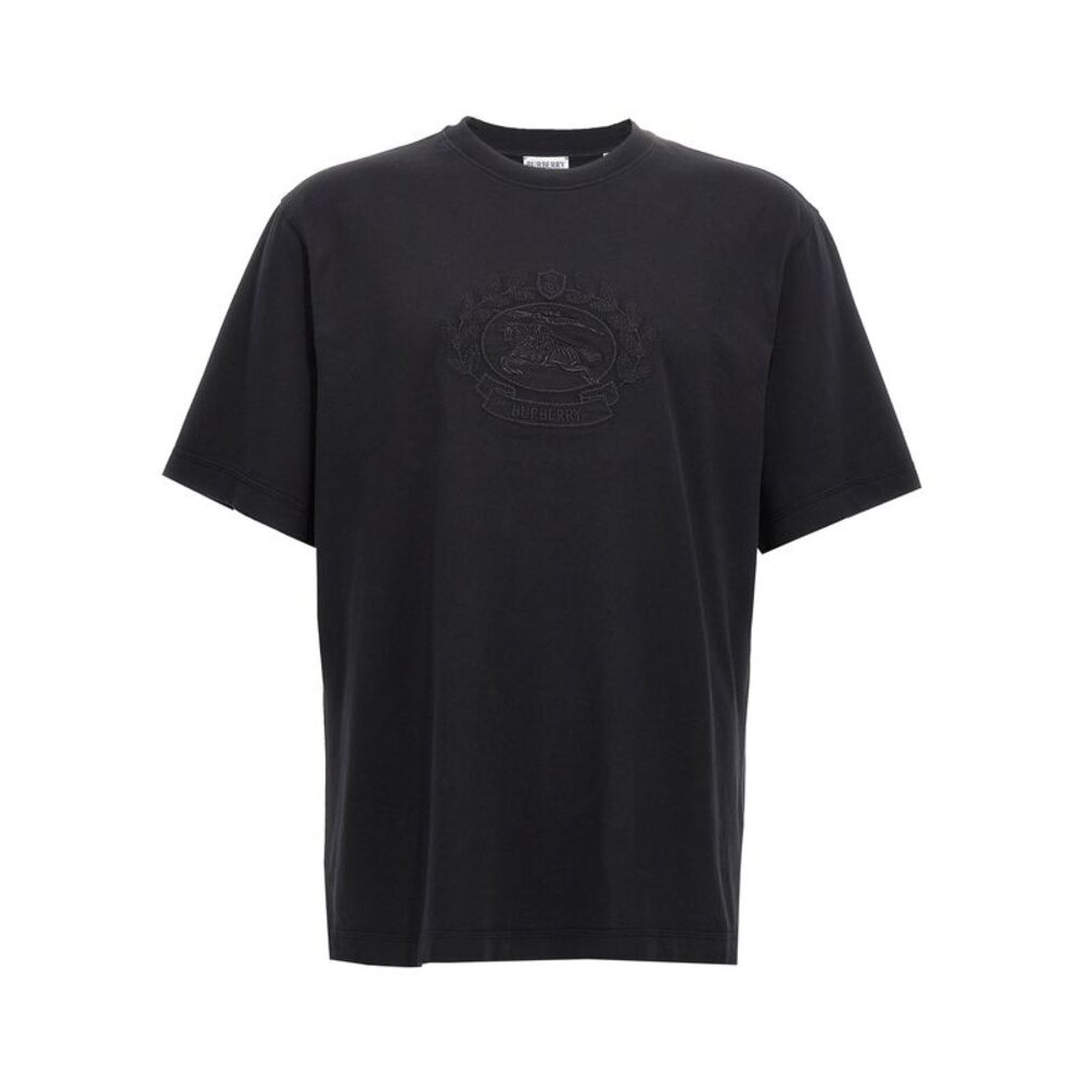 Burberry Black Cotton Men's T-Shirt